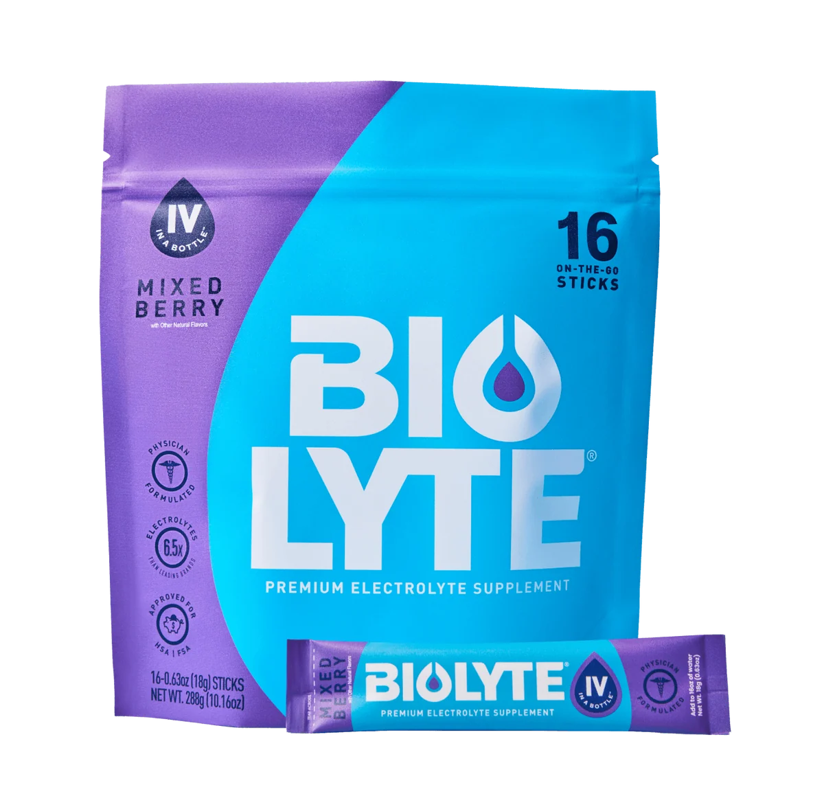 Biolyte Sticks - Mixed Berry